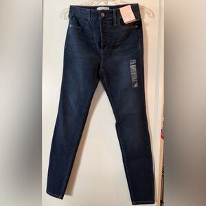 LC Lauren Conrad Dark Indigo Skinny Jeans